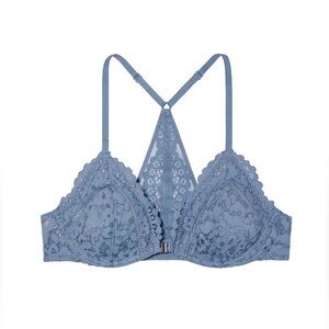 NEW Victoria’s Secret Body By Victoria Front Close Unlined Crochet Lace Bra 34B